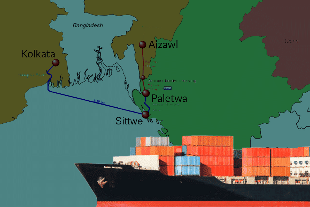 India-Myanmar Kaladan Waterway: Kolkata Port To Flag Off First Trial Movement Of Cargo Ship To Sittwe Port On 4 May 