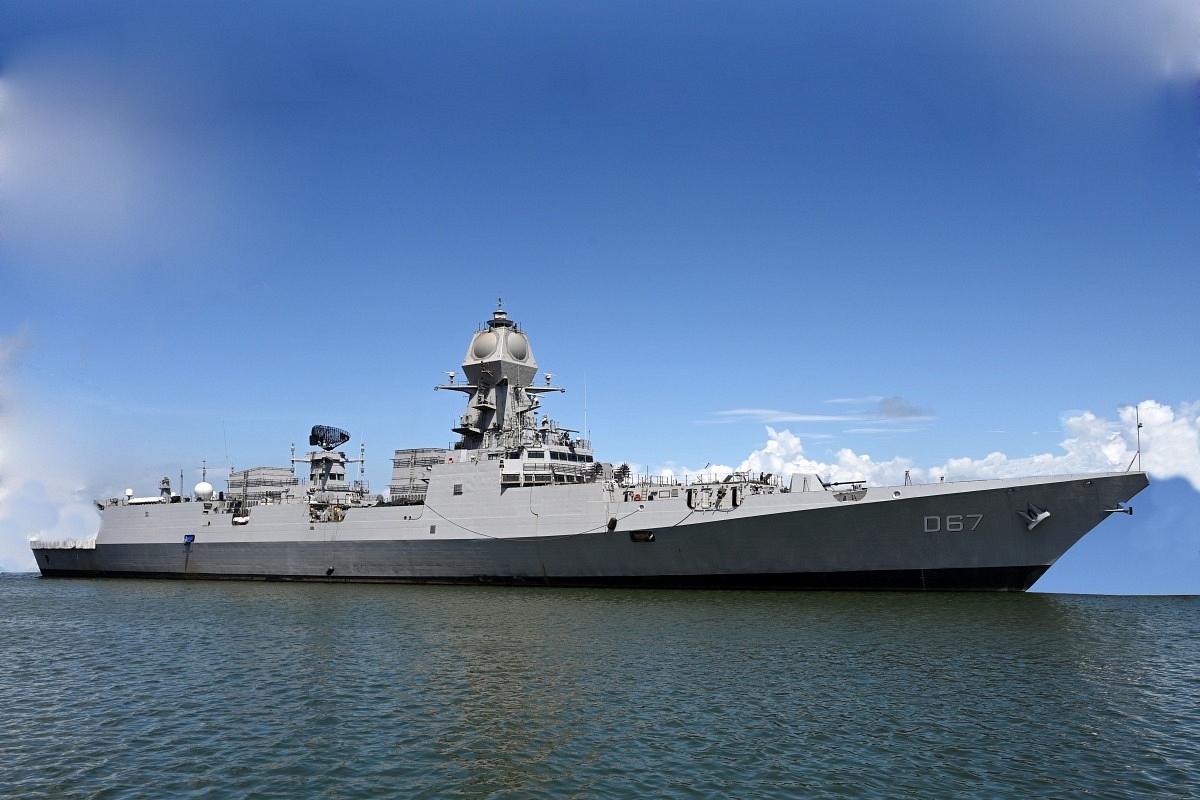 Indian Navy To Commission Guided Missile Destroyer INS Mormugao On Sunday