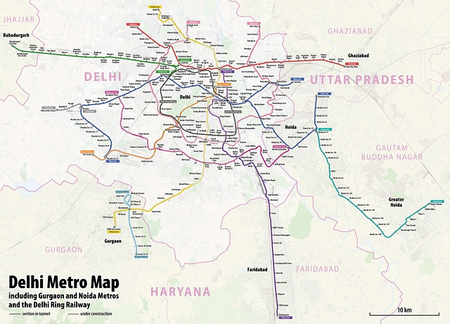 Delhi Metro Map