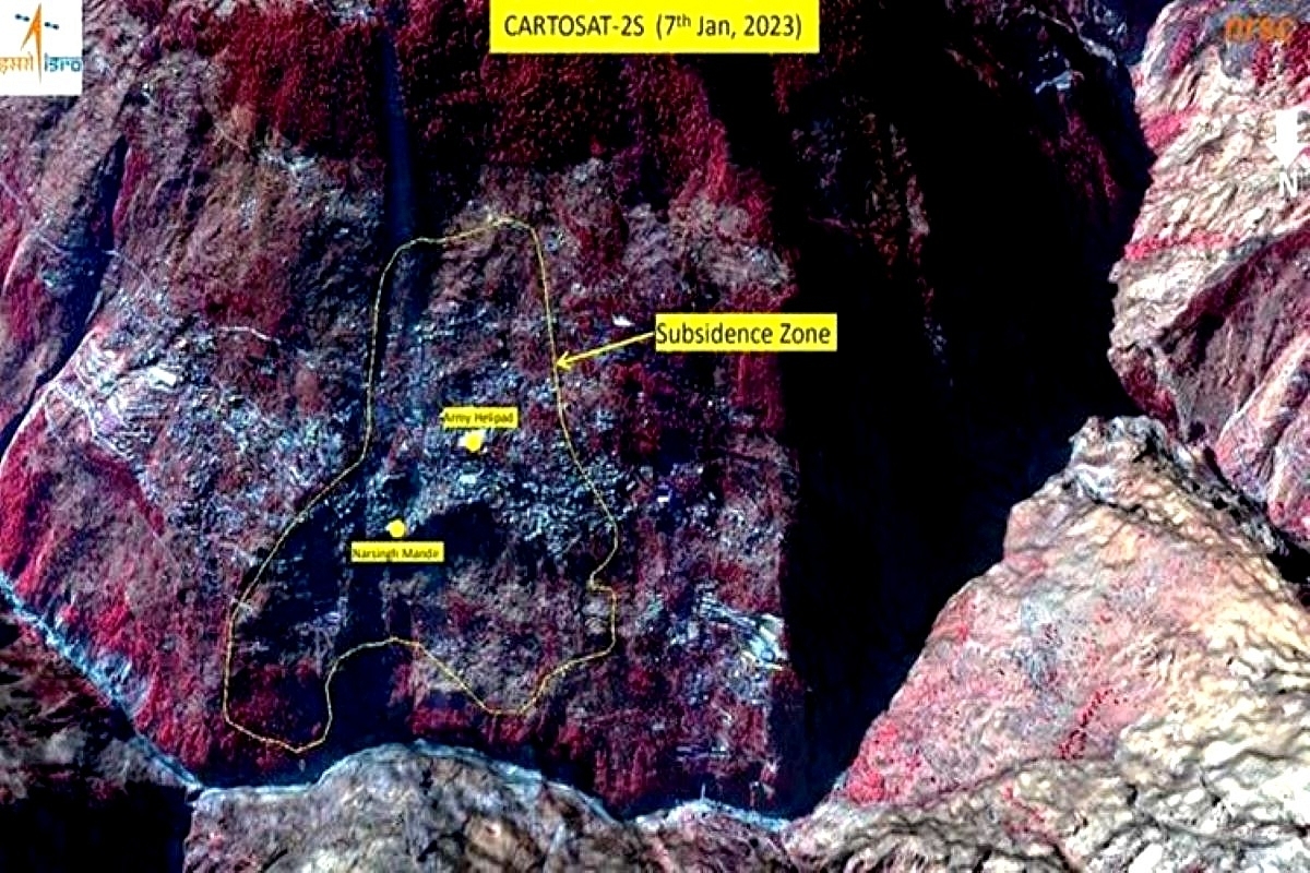 Satellite Imagery Shows How Joshimath Turned Into A ‘Sinking Town’