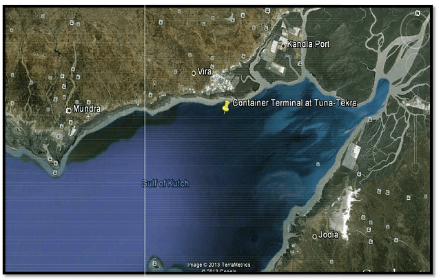 Location of Tuna Container Terminal