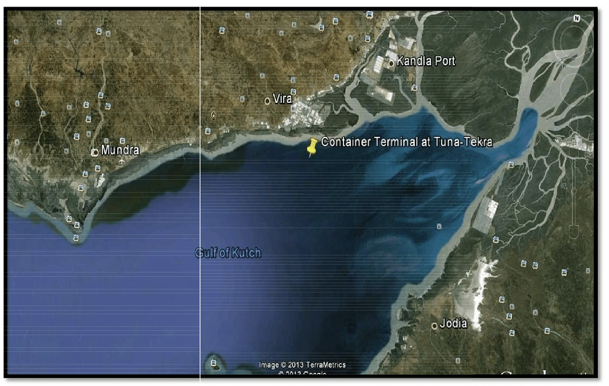 Location of Tuna Container Terminal