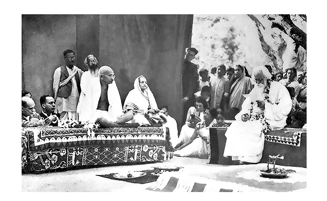 Both MK Gandhi and Rabindranath Tagore rejected the characterization of Indian civilization as deficient.