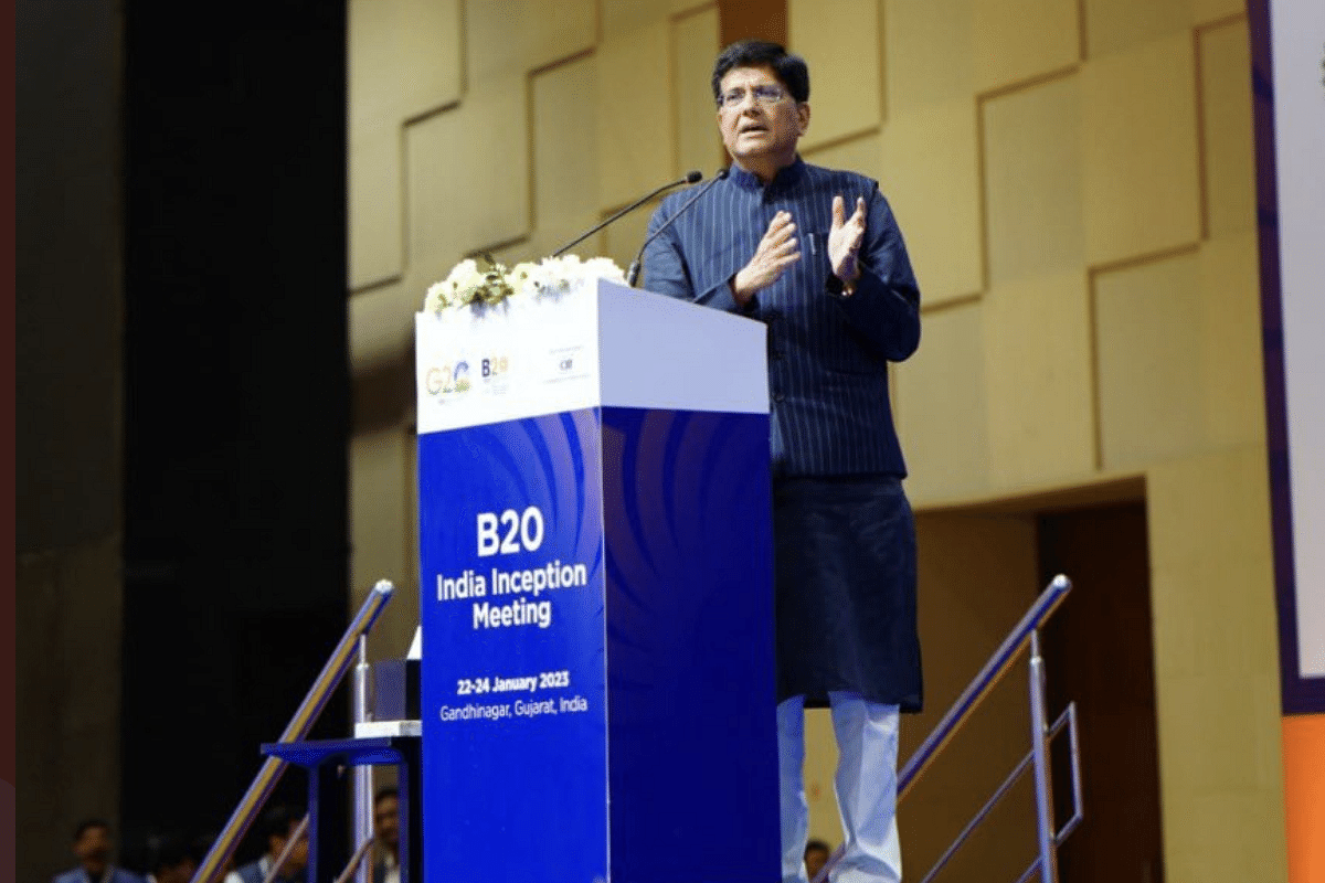 At Official G20 Dialogue Forum, Goyal Asks Businesses To Adopt A Sustainable And Green Approach In Business Practices