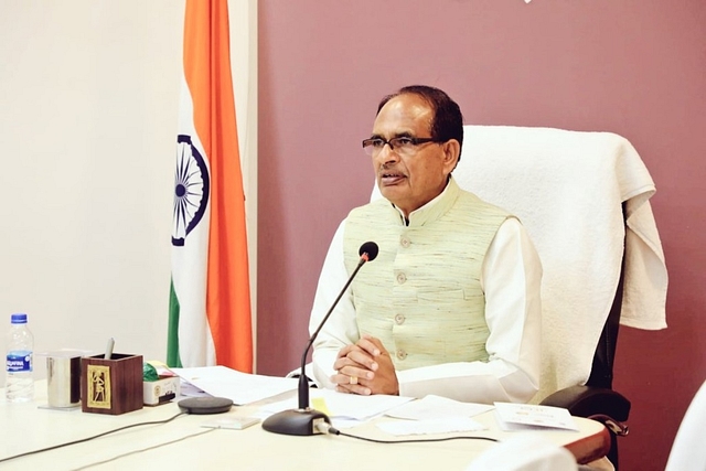 Madhya Pradesh CM Shivraj Singh Chouhan (Pic Via Twitter)