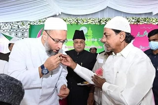 After Owaisi’s Warning, Telangana CM KCR Led BRS Supports MIM In MLC Elections