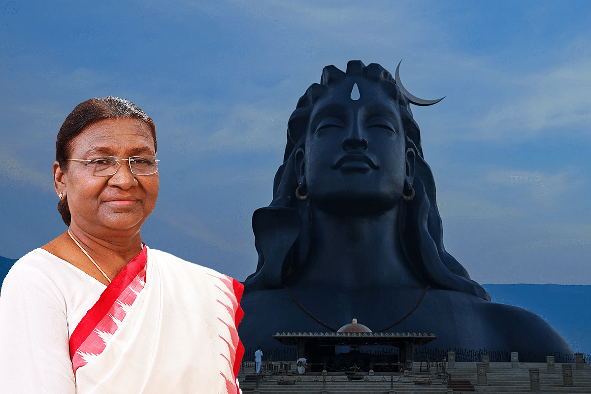 Tamil Nadu: President Droupadi Murmu Arrives In Coimbatore To Take Part In Maha Shivaratri Celebrations Organised By Sadhguru's Isha Foundation