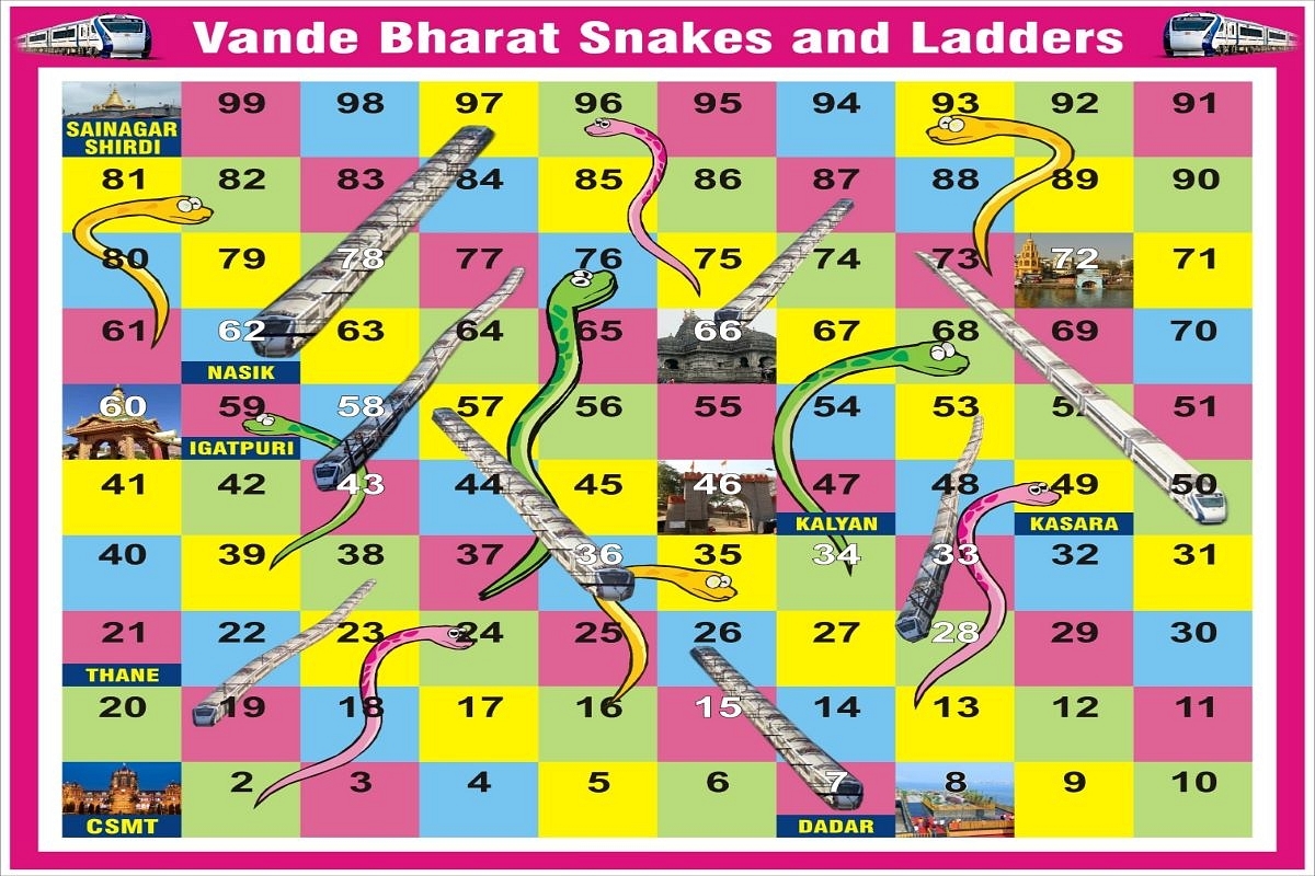 Indian Railways: Popular Board Game Snakes And Ladders Introduced On Vande Bharat Express