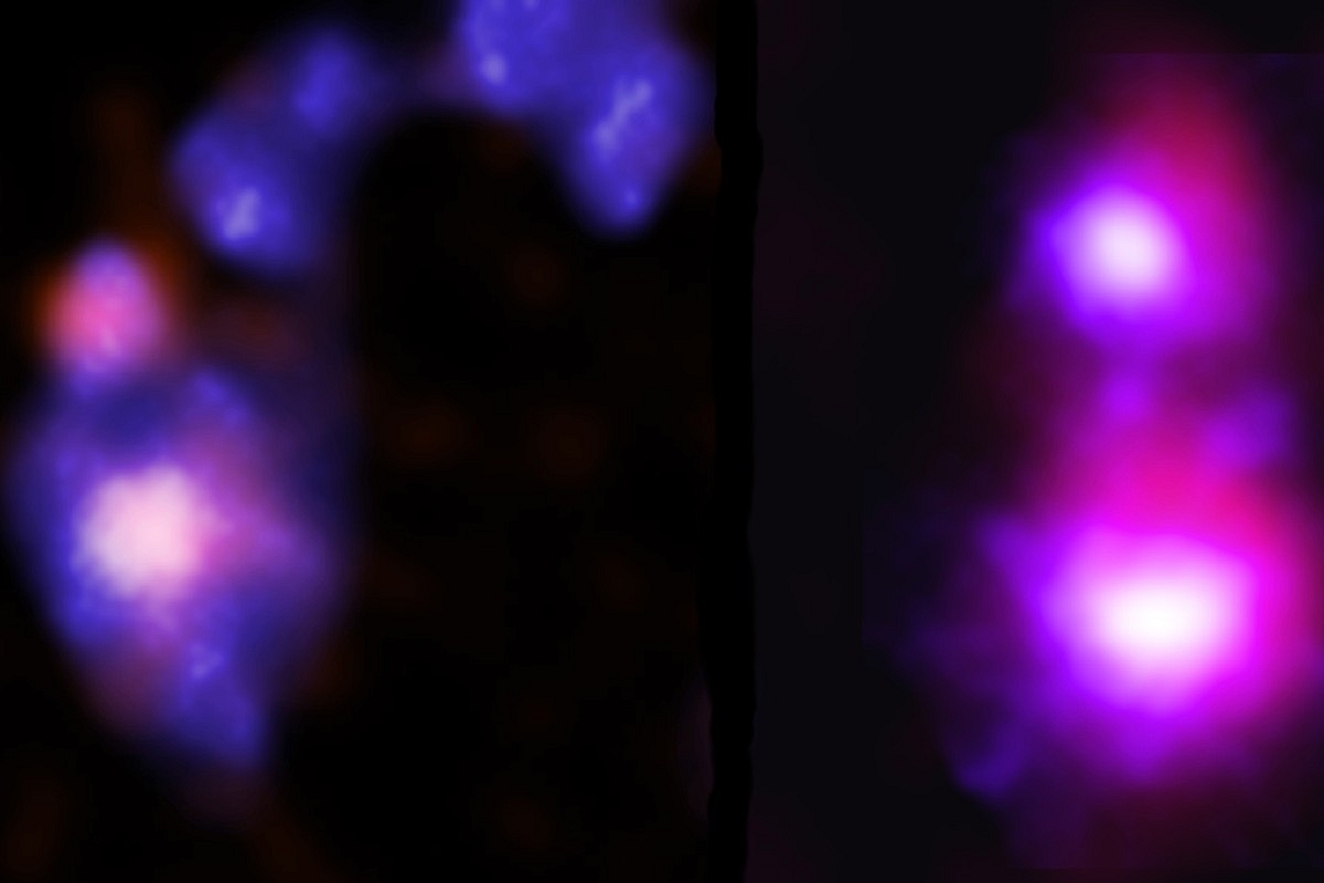 NASA's Chandra X-Ray Observatory Discovers Supermassive Black Holes On Collision Course
