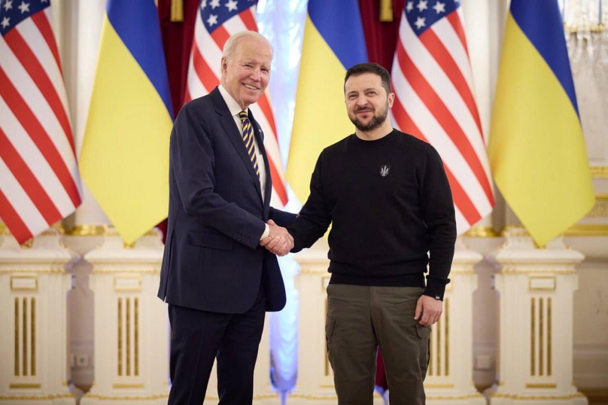 As Russia-Ukraine War Nears One Year, Biden Makes Unannounced Visit To Kyiv