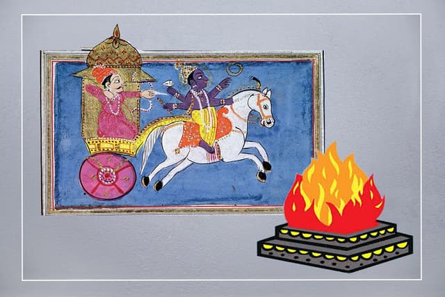 Bhagwat Gita had already popularized among the philosophical 'elite' the vision of Yajna as a fundamental archetype.