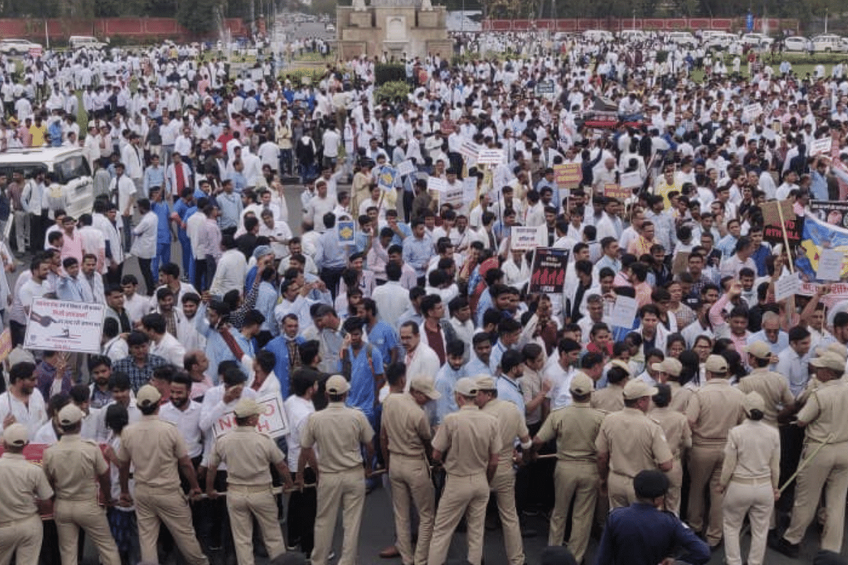 Why Are Doctors Protesting Against The Congress Government In Rajasthan?