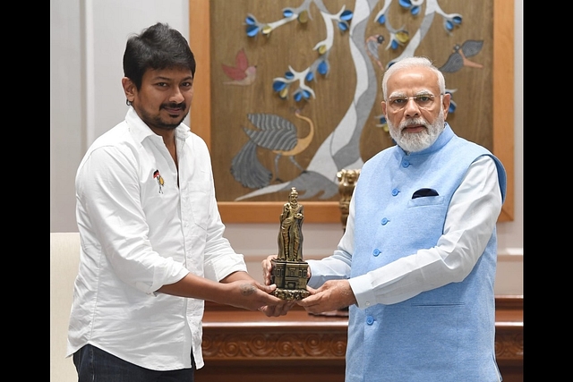 Udhayanidhi Stalin meets PM Modi (Twitter)