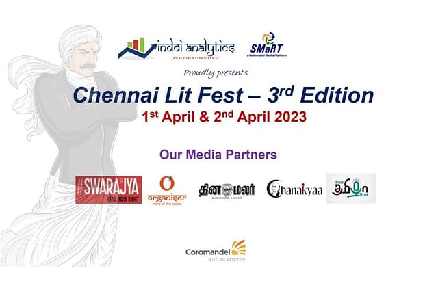 Chennai Lit Fest Returns For Its Third Edition, Featuring Eminent Speakers From Literary And Journalistic World