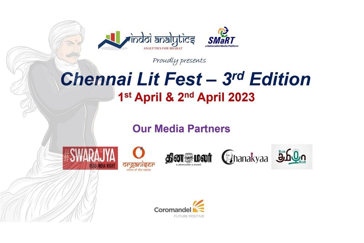 Chennai Lit Fest Returns For Its Third Edition, Featuring Eminent Speakers From Literary And Journalistic World