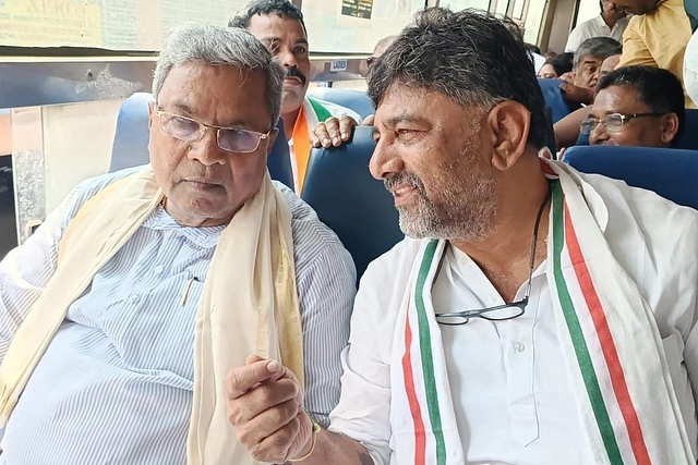 S Siddaramaiah and D K Shivakumar