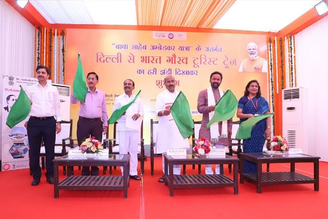 Baba Saheb Ambedkar Yatra Tourist Train Flagged Off From Nizamuddin