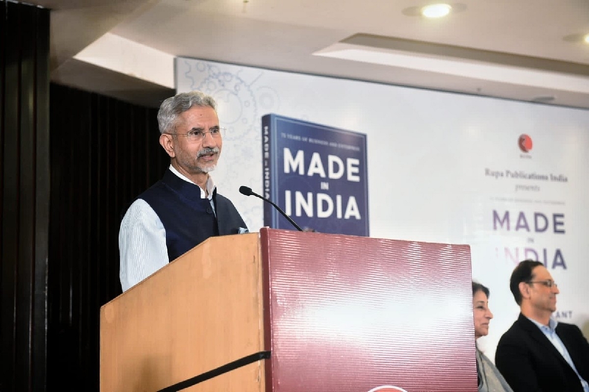 'Indian Growth Cannot Be Built On Chinese Efficiency': EAM Jaishankar Backs Creation Of Domestic Vendor Chain For Manufacturing