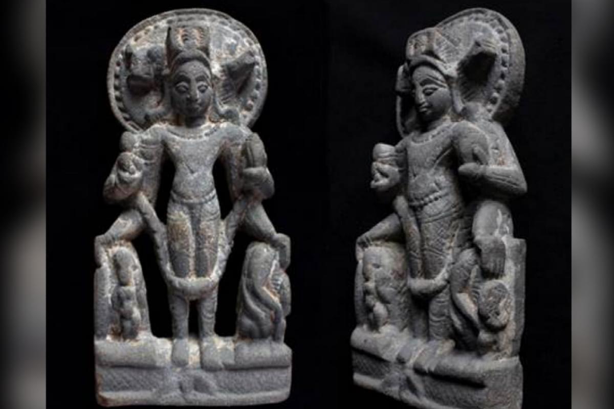 Stone Images Of 'Vaikunth Vishnu', 'Ganesha', Terracotta Plaque of 'Gaja Laxmi' Among Many Artefacts Unearthed In Purana Qila Excavation