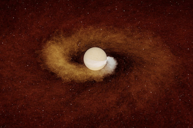 In A First, Scientists Observe Dying Star Swallowing A Jupiter-Sized Planet