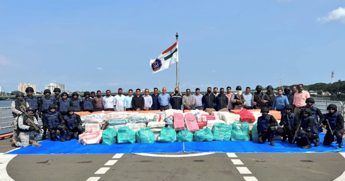 Kerala: NCB Says Recent Seizure Of 2500 Kg Methamphetamine Linked To Haji Salim Drug Cartel; Arrested Pakistani To Be Produced In Court