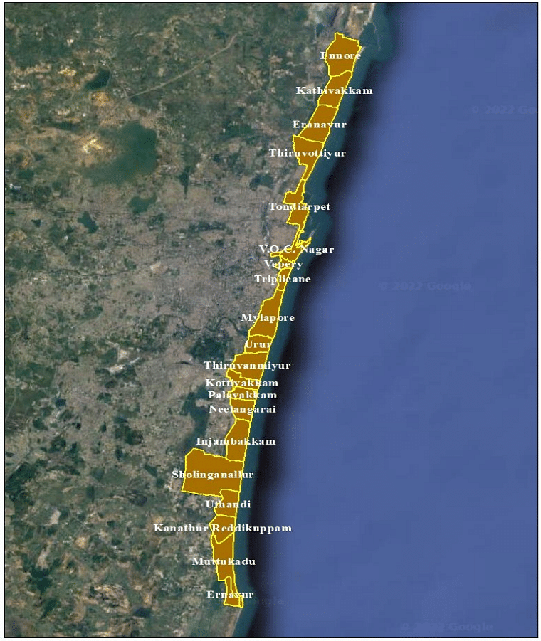 Chennai Coastline