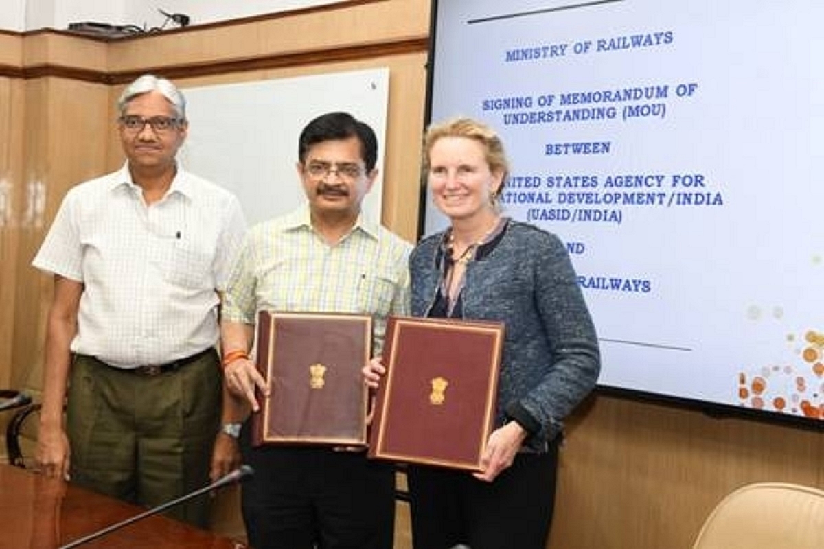 Indian Railways Joins Hands With USAID To Achieve Mission Net Zero Carbon Emission