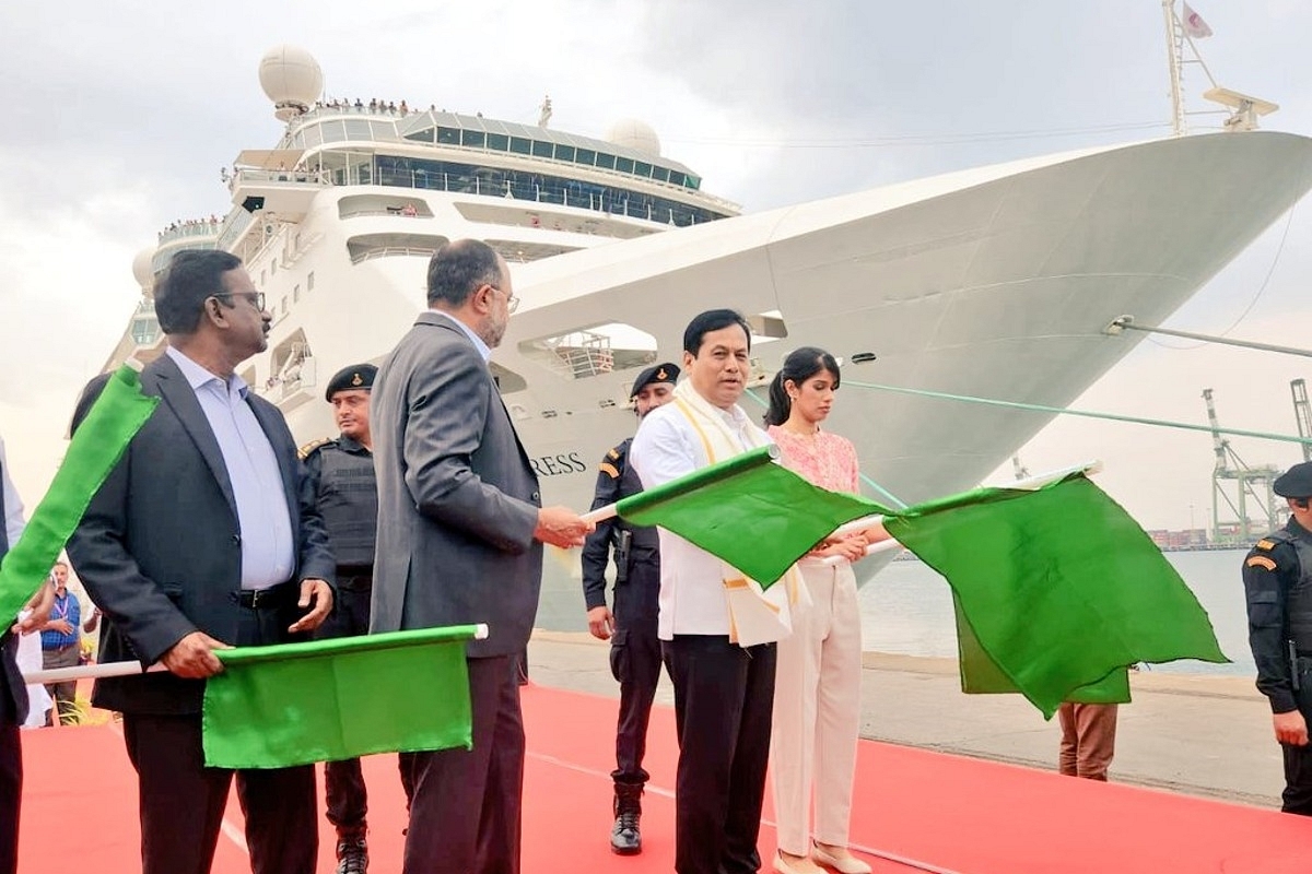 India’s First International Cruise Vessel From Chennai To Sri Lanka Flagged Off