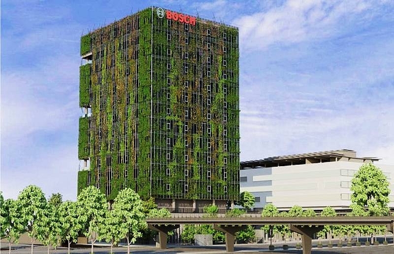 The Bosch Nxt smart campus in Bengaluru: Green inside and out.