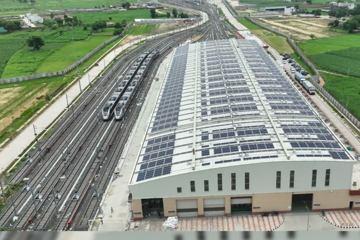 Solar Plant Inaugurated At RRTS Depot To Meet Its Power Requirement