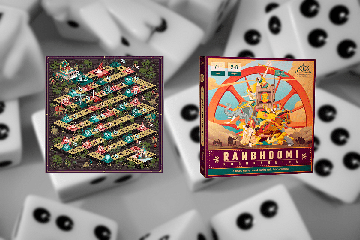 Ranbhoomi - Kurukshetra:  A Board Game That's Fun And Introduces Kids To The Enchanting World Of Mahabharata