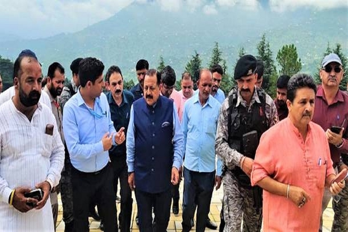 Union Minister Jitendra Singh Reviews Udhampur Infra, Says Development Is Promoting Religious Tourism In Jammu and Kashmir 