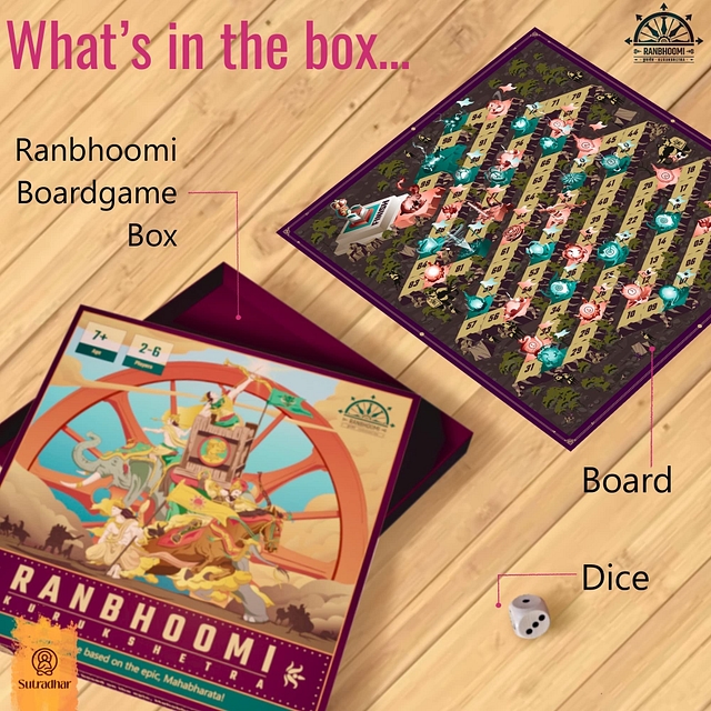 Ranbhoomi - Kurukshetra: A Board Game That's Fun And Introduces Kids To The Enchanting World Of Mahabharata