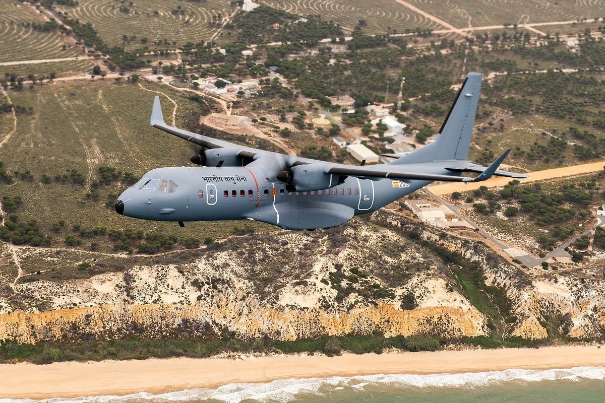 IAF's First C-295 Transport Aircraft Lands In Gujarat, To Be Formally Inducted Next Week