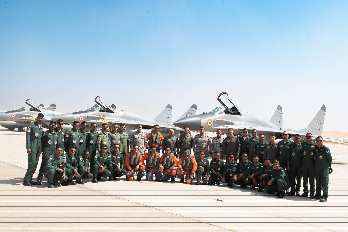IAF Contingent Lands In Egypt For  Bright Star 2023 Multi-Lateral Tri-Service Joint Drills