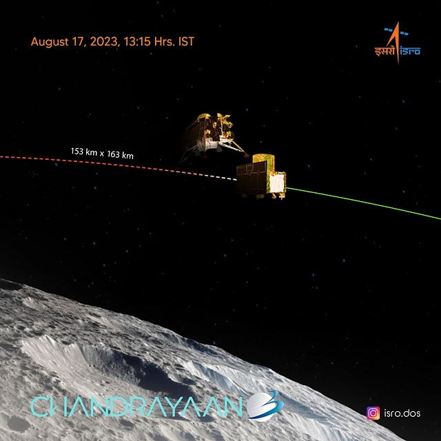 Lander separates from the propulsion module