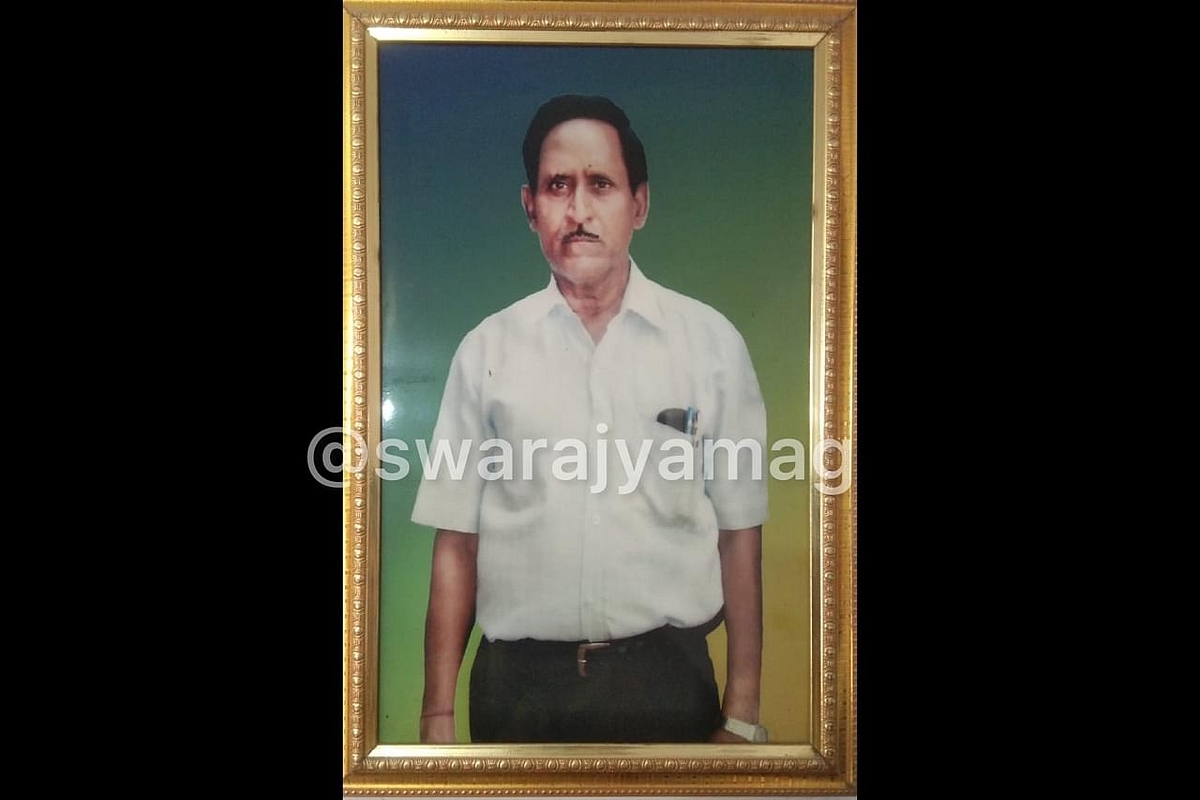 Principal and teacher, Ramesh Babu Shukla.