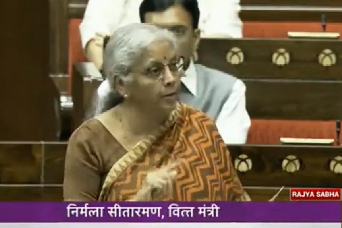 "Not A Jumla": Nirmala Sitharaman Explains Legalities Of Women's Reservation Bill In Rajya Sabha