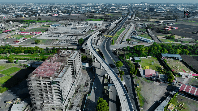 Indore's Metro corridor connecting residential, established and potential commercial areas. (Source: RSLive)