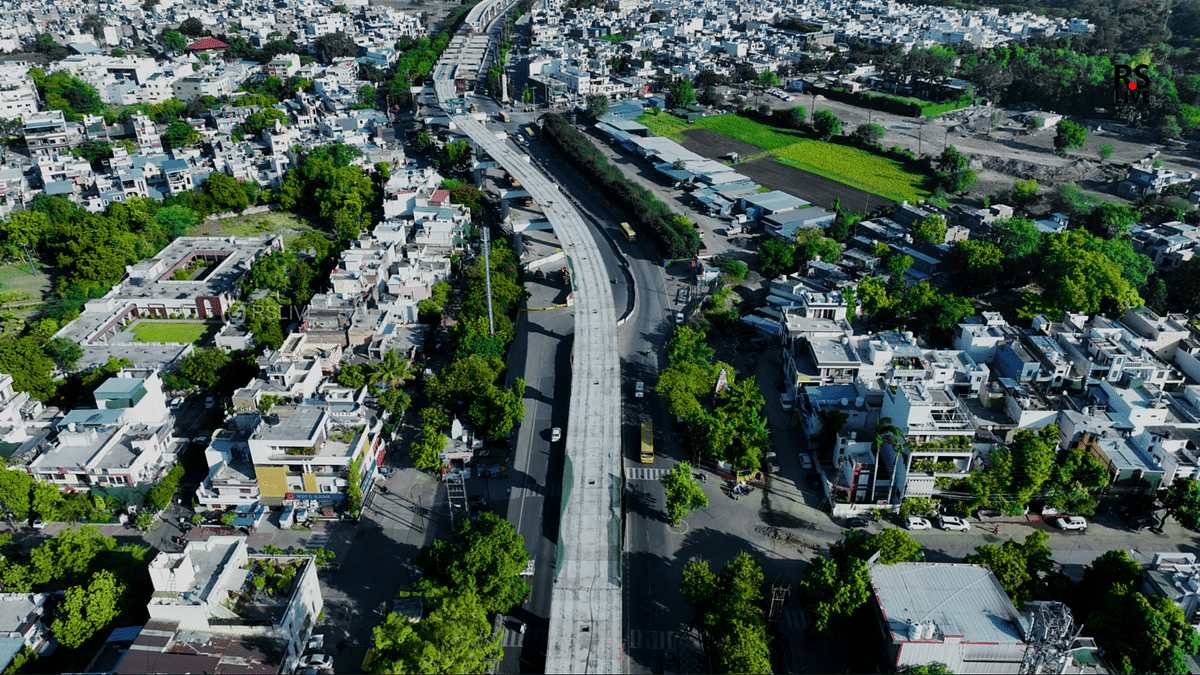 Indore's Metro corridor connecting residential, established and potential commercial areas. (Source: RSLive)