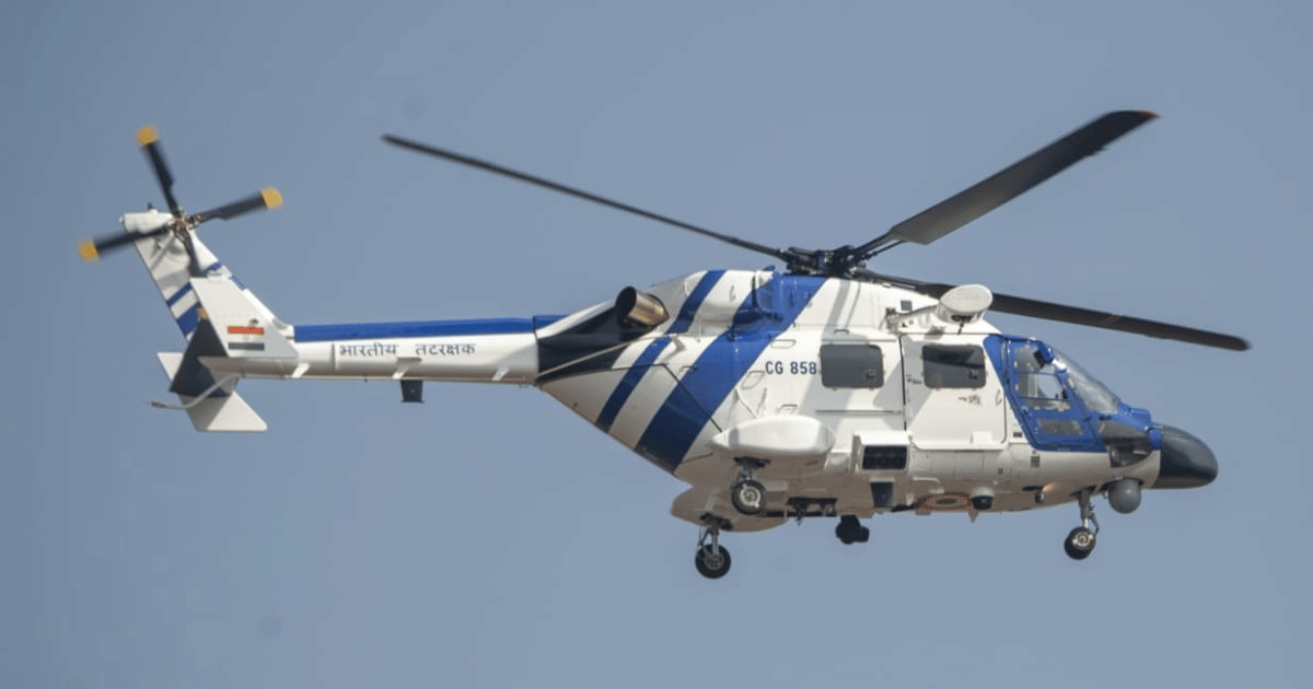 Three Indian Coast Guard Personnel Missing After 'Hard Emergency Landing' During Rescue Mission, Search Operation Underway