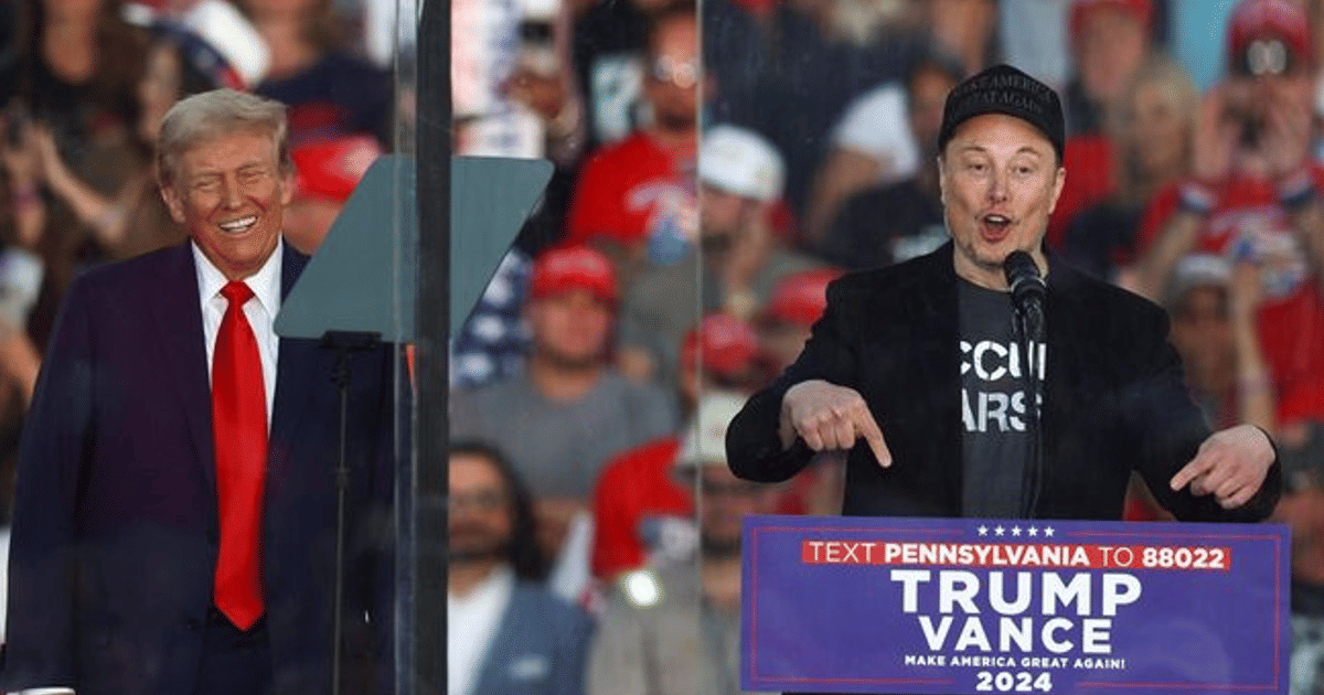 Trump, Musk Rally in Pennsylvania Ahead of US Election