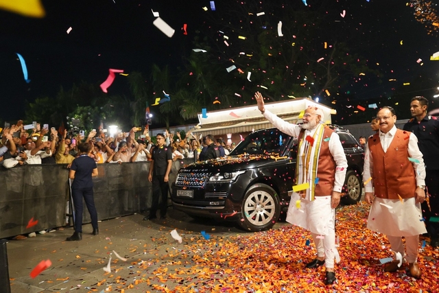 Modi Blasts Congress For 'Divisive Politics' After BJP's Haryana Win