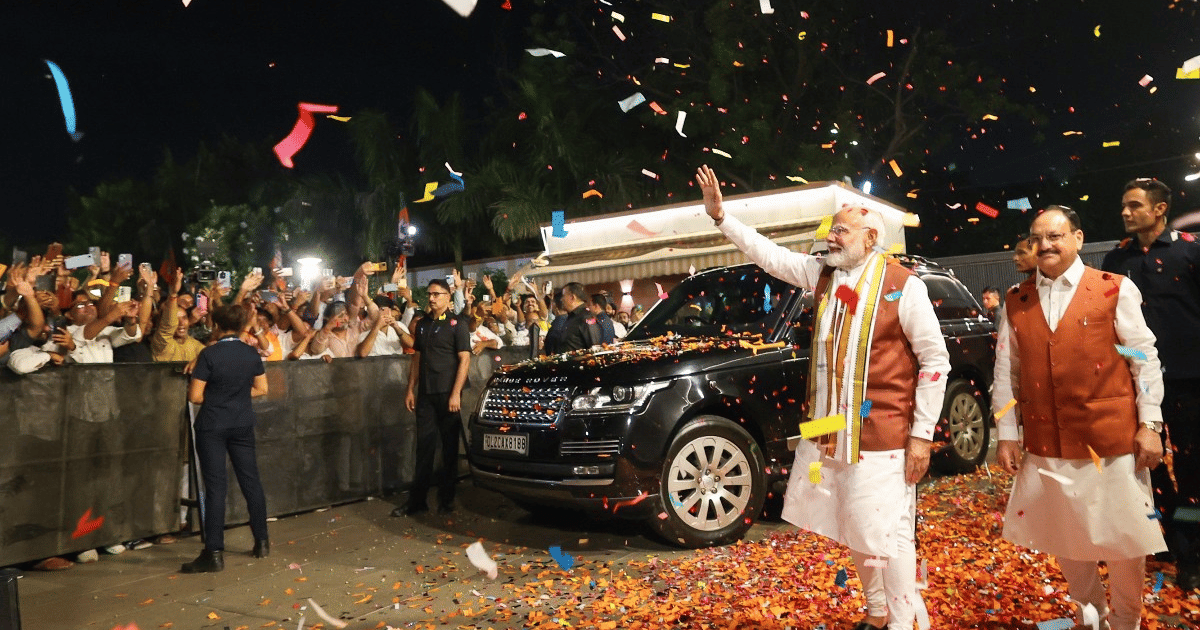 Modi Blasts Congress For 'Divisive Politics' After BJP's Haryana Win