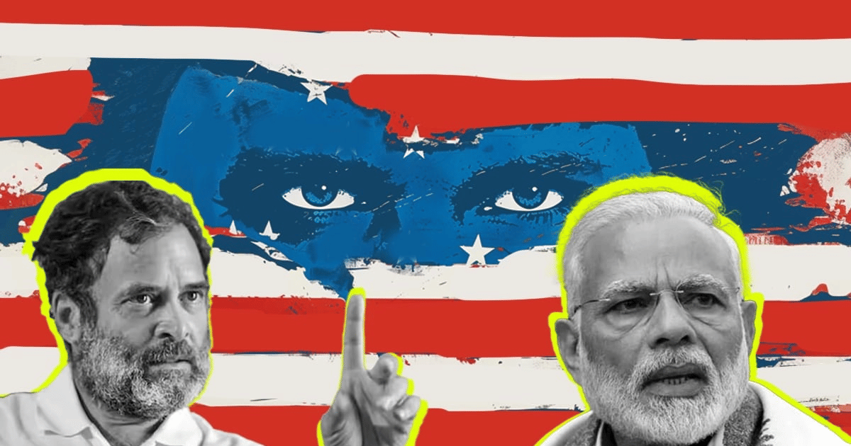 BJP's fierce attack on Gandhi linked to election wins and Trump.