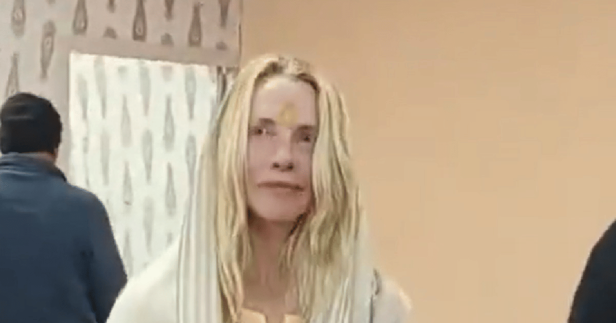 Steve Jobs' widow attends Maha Kumbh Mela 2025.