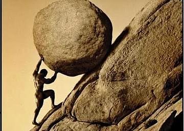 Sisyphus and his unending task