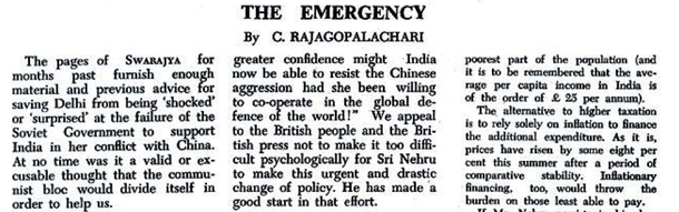 A snippet of the article