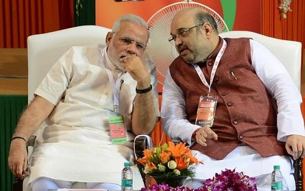 
Prime Minister Narendra Modi

 and BJP president Amit Shah. (GettyImages)