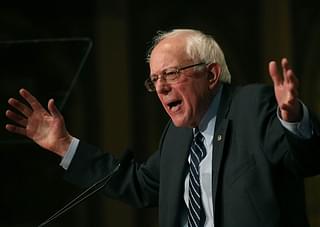Sanders (Mark Wilson/Getty Images/AFP)